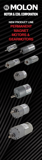 Molon permanent magnet DC parallel shaft gearmotors