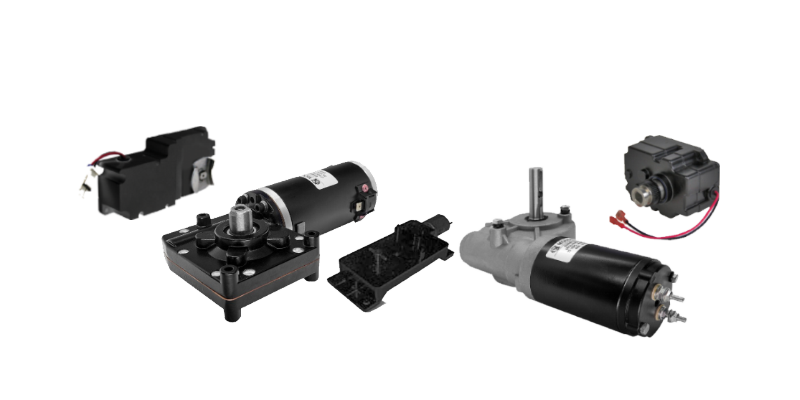 Molon PMDC right angle gearmotor assemblies