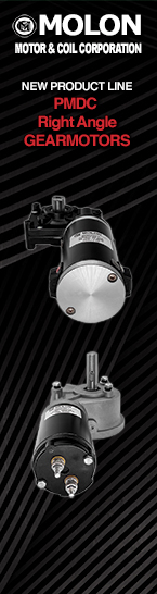 Molon PMDC right angle gearmotors